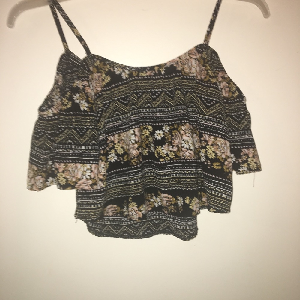 Crop top shirt/tank sleeves too